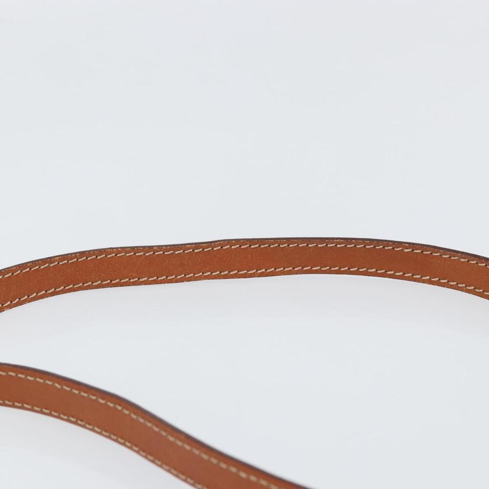 CELINE Macadam Canvas Hand Bag PVC Leather 2way Brown Gold Auth BA9343 - Picture 14 of 16